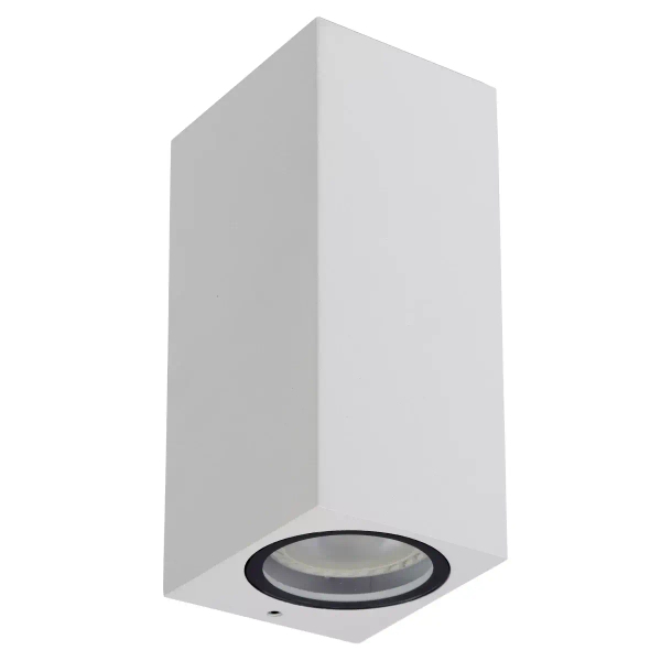 Ścienna lampa ZARO 69800/02/31 Lucide IP44 podłużna tarasowa biała