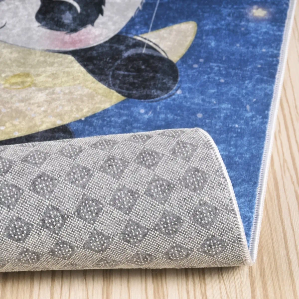 Prostokątny dywan Panda na księżycu 322944 120x170 kolorowy