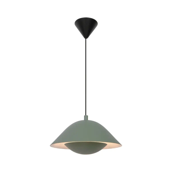 Lampa wisząca metalowa FREYA 2213083023 nad stół zielony