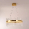 Wisząca lampa crystals HESTIA złota ST-4999-60 1xLED 35W 3000K glamour