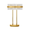 Kryształowa lampa stołowa BRIOLVO LE45103 LED 23W 3500K glamour złoty