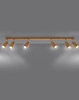 Drewniana lampa sufitowa SL.1032 ekologiczny spot do salonu
