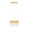 Wisząca lampa kryształowa OLEVIRA LE45145 LED 20W 3500K ściemnialna złota