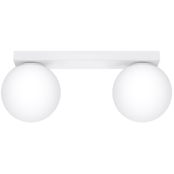 Przysufitowa lampa listwa Yoli SL.1147 Sollux do kuchni kule biała