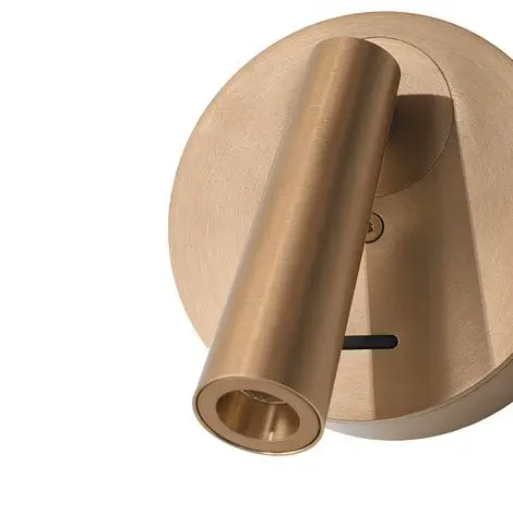 Regulowana lampa ścienna ALTUN AZ6561 LED 3W 3000K tubka metalowa miedziana