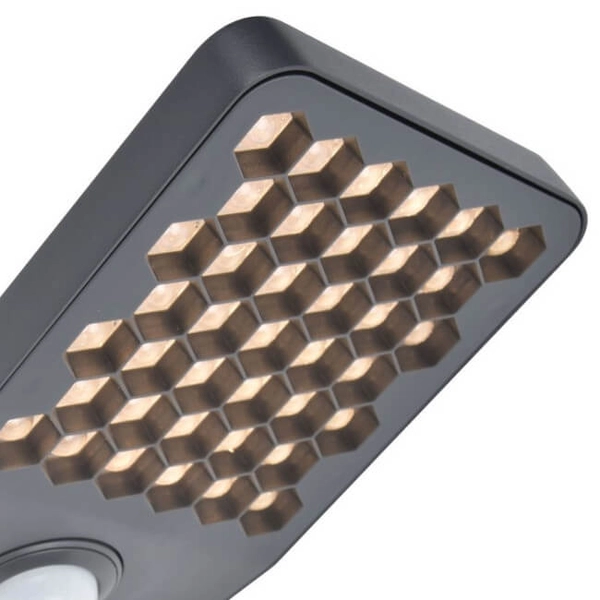 Zewnętrzna lampa na elewację ATLANTIS 7801607118 LED 14W 3000K IP54 szara