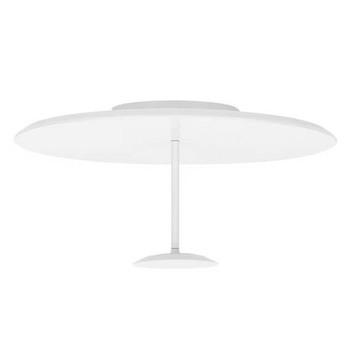 Nasufitowa lampa COLCHANI LE44666 LED 30W 3000K talerz metalowa biała