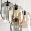Zwisająca lampa na belce Elio 5974 nad stół kaskada multikolor