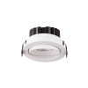 Sufitowa lampa wpuszczana MALLORCA biała LE61578 LED 12W 3000K IP65 podtynkowa