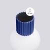 Kulista lampa ścienna do łazienki HALO SL.1737 kula IP44 biała niebieska