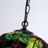 Witrażowa lampa wisząca Capolavoro ABR-LW-CAPO2 do kuchni szklana kolorowa