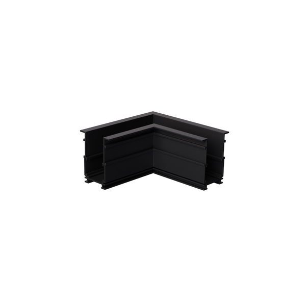Narożnik do systemu magnetycznego MYL.00536 metalowy czarny