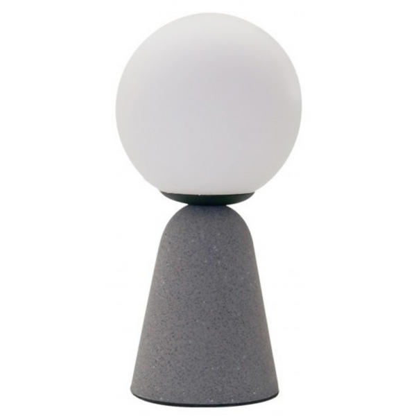 Stolikowa lampka kula AZ3463 NEWTON B TABLE Azzardo minimalistyczna szara