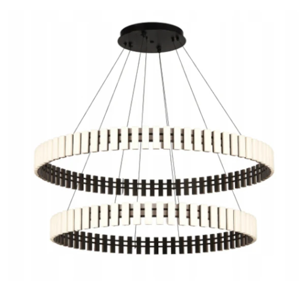 Podwójna lampa wisząca Klavia CGKLAVIA-80-DOUBLE LED 231W 3000K czarna
