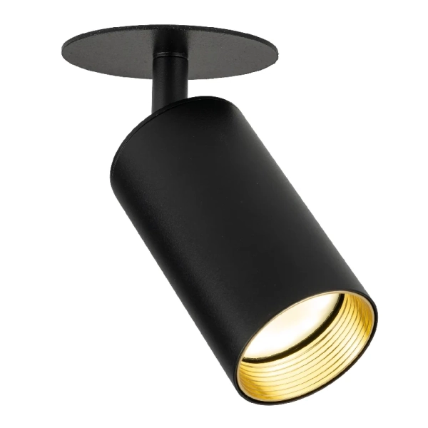 Podtynkowa lampa sufitowa Amis 10806 tubka punktowa czarny