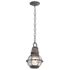 Zewnętrzna lampa wisząca Bridge Point KL-BRIDGEPOINT8S IP44 łańcuch cyna