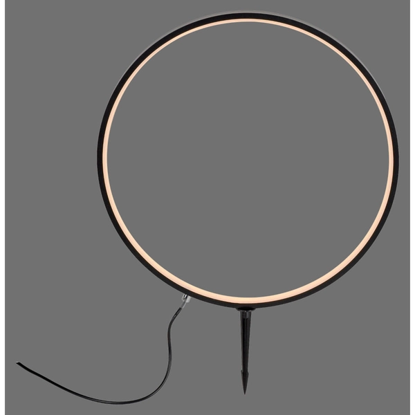 Okrągły naświetlacz ogrodowy ZIRKULU 19511-18 LED 3,1W 3000K IP65 czarny