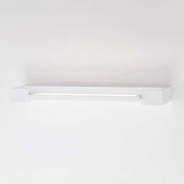 Lampa ścienna podłużna JUSTO LE44301 LED 12W 3000K IP44 łazienkowa biała