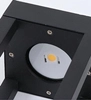 Zewnętrzna lampa stojąca QUBE-GLQ600WW 7W ogrodowa LED 7W 3000K IP65 czarna