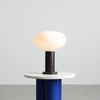 Owalna lampa stołowa Flo Table Mokka M 7000B28_M brązowa