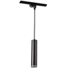 Wisząca lampa do systemu 1-fazowego Paris 321558 tuba metalowa czarna