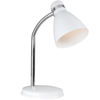 Biurkowa lampka młodzieżowa na peszlu Cyclone 73065001 biały