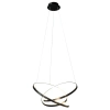Lampa wisząca ringi EMPOLI ML1573 LED 55W 4000K czarne