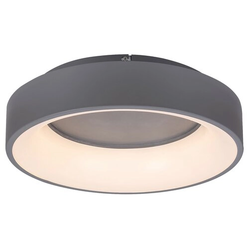 Plafoniera LAMPA sufitowa ADELINE 3928 Rabalux okrągła OPRAWA plafon LED 24W 3000K - 6000K z pilotem szary