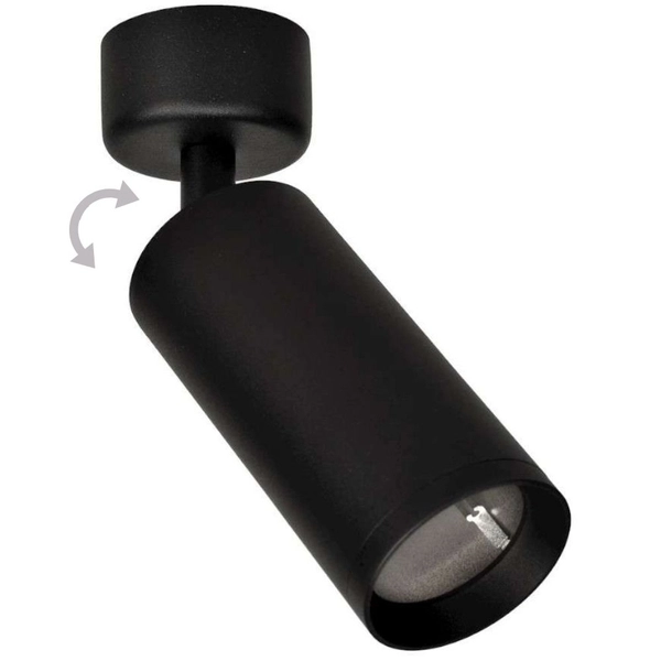 Spot LAMPA sufitowa MICA ML6088 Milagro metalowa OPRAWA tuba czarna