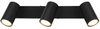 Przysufitowa lampa Robby 57911-3B z regulacją czarna chrom