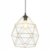 Wisząca lampa druciana klatka Galaxy 3457 TK Lighting metalowa czarna złota