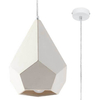 Ceramiczna lampa wisząca SL.0844 do przedpokoju biała