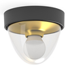 Przysufitowa lampa outdoor NOOK 7976 tarasowy plafon IP44 czarny