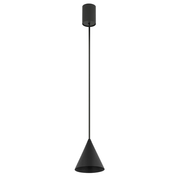 Trójkątna lampa zwieszana ZENITH 11452 do salonu czarny