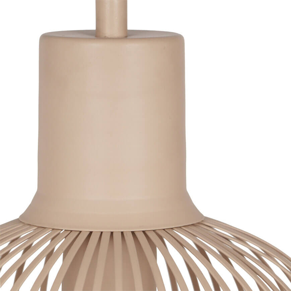 Zwisająca lampa jadalniana GILA 365700166 Trio druciak beżowy