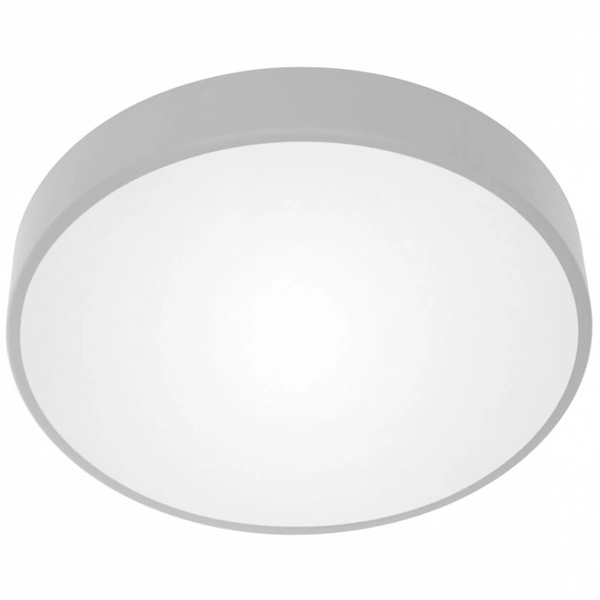 Natynkowa lampa okrągła z czujnikiem 137623621993 do gabinetu szara