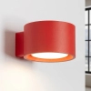 Czerwona lampa ścienna MODO SL.2477 1xGx53 metalowy kinkiet