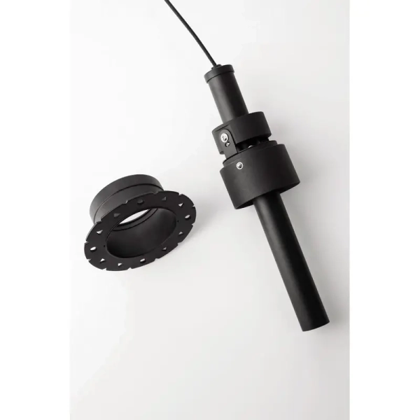 Podtynkowa lampa sufitowa PELIQUE LE65135 LED 9W 3000K tuba czarna