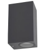 Naścienna lampa zewnętrzna Axis 10970 prostokątna IP44 szary