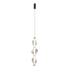 Ledowa zwisająca lampa Elva 18215 LED 22W 3000K metalowy grafit