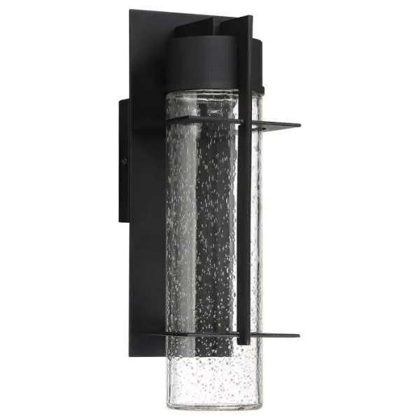 Ścienna lampa na taras Eames QN-EAMES-LED-M-EK LED 10W 3000K IP44 czarny
