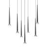 Sufitowa lampa zwisające sople BOSTON P0603-07C-P7B1 LED 1,5W czarna