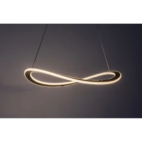 Ringowa wisząca lampa Kallira 72281 LED 40W 3000K do salonu złoty