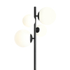 Czarna lampa loftowa Bloom 1091A1 Aldex podłogowa stojąca do sypialni