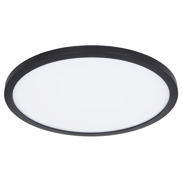 Nowoczesna LAMPA sufitowa SAPANA 41562-24B Globo okrągły plafon LED 24W 3000K do łazienki IP44 czarny