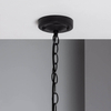 Wisząca lampa na taras Retro ABR-RRF-E27 Abruzzo IP54 czarny przezroczysty