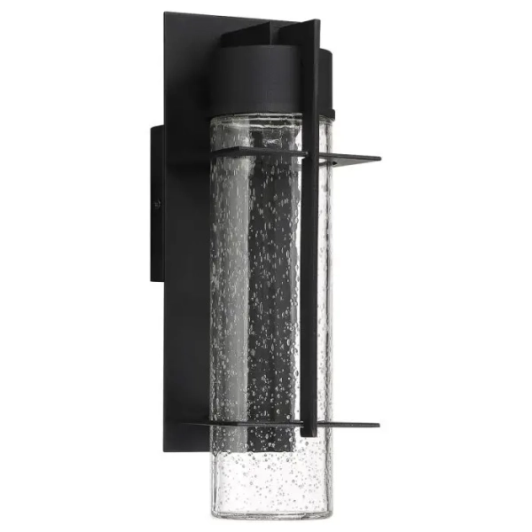 Ścienna lampa na taras Eames QN-EAMES-LED-M-EK LED 10W 3000K IP44 czarny