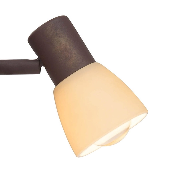 Kinkiet ścienny z regulacją Luca 35810/56 metal szkło miedziany