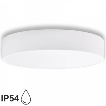Hermetyczna lampa sufitowa 137623620057 biała IP54 okrągła