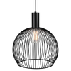 Lampa wisząca druciana kula Aver 84253003 industrialna czarny